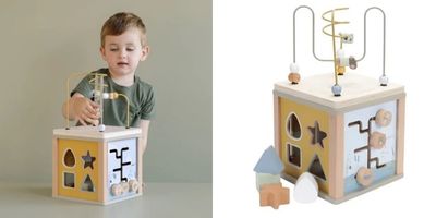 Cube d'activités en bois Little Goose - Little Dutch